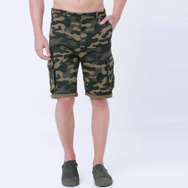 Slim Fit Cargo Shorts - Image 2